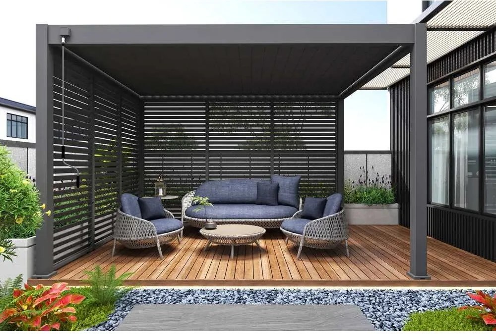 Panou pentru pergolă bioclimatică – Rojaplast