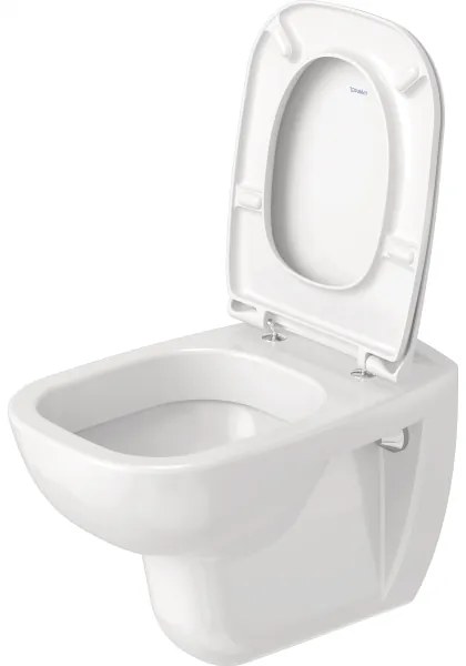 Duravit 45351900A1 - Vas WC suspendat D-CODE cu capac, ceramică/alb lucios