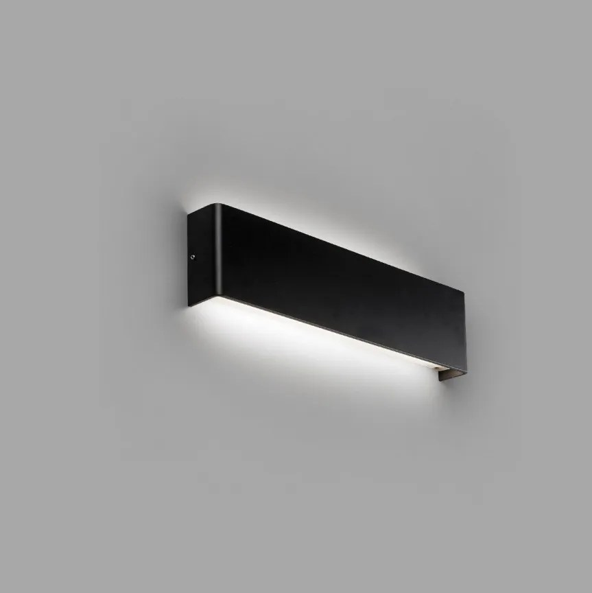 Aplica LED ambientala NASH 16W neagra 62822