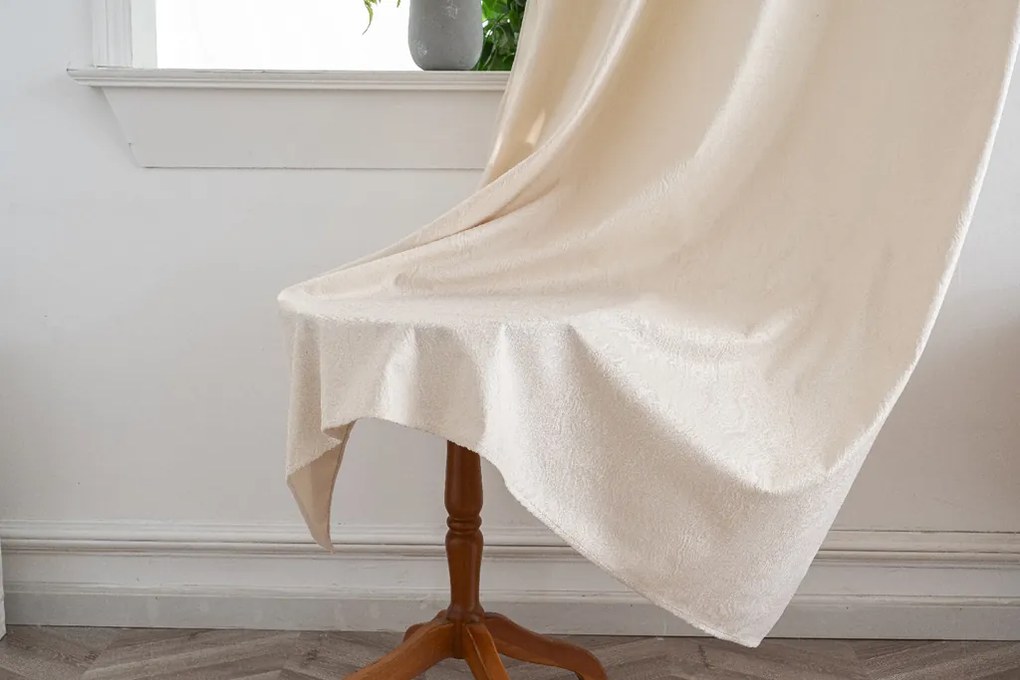 Draperie opaca DUNES VELVET 140x250 cm, crem Agatat: Rejansa