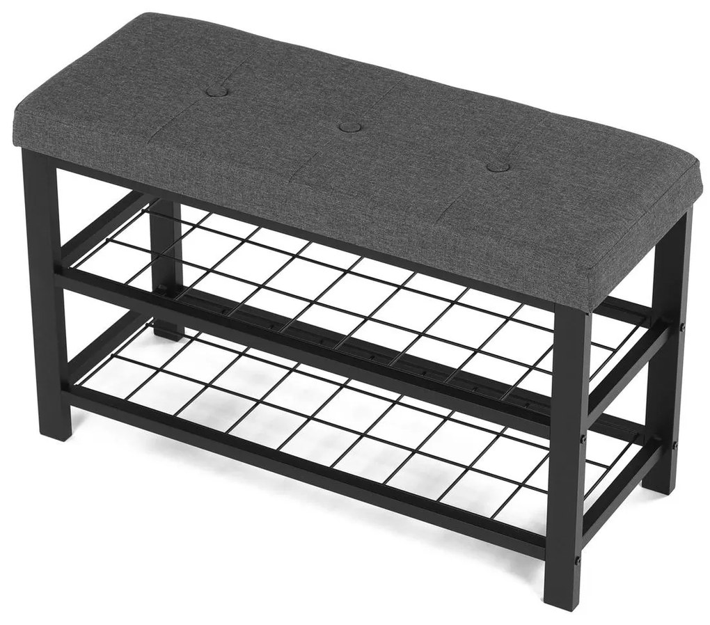 Pantofar Atentos (negru + gri). 1120300