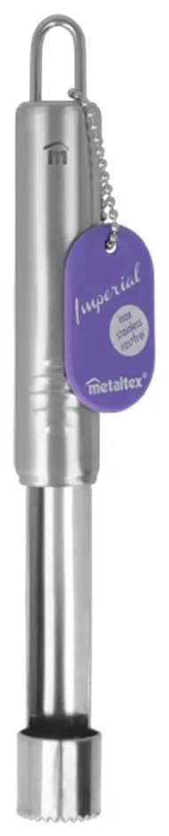 Scobitor pentru mere din oțel inoxidabil Metaltex, lungime 21 cm