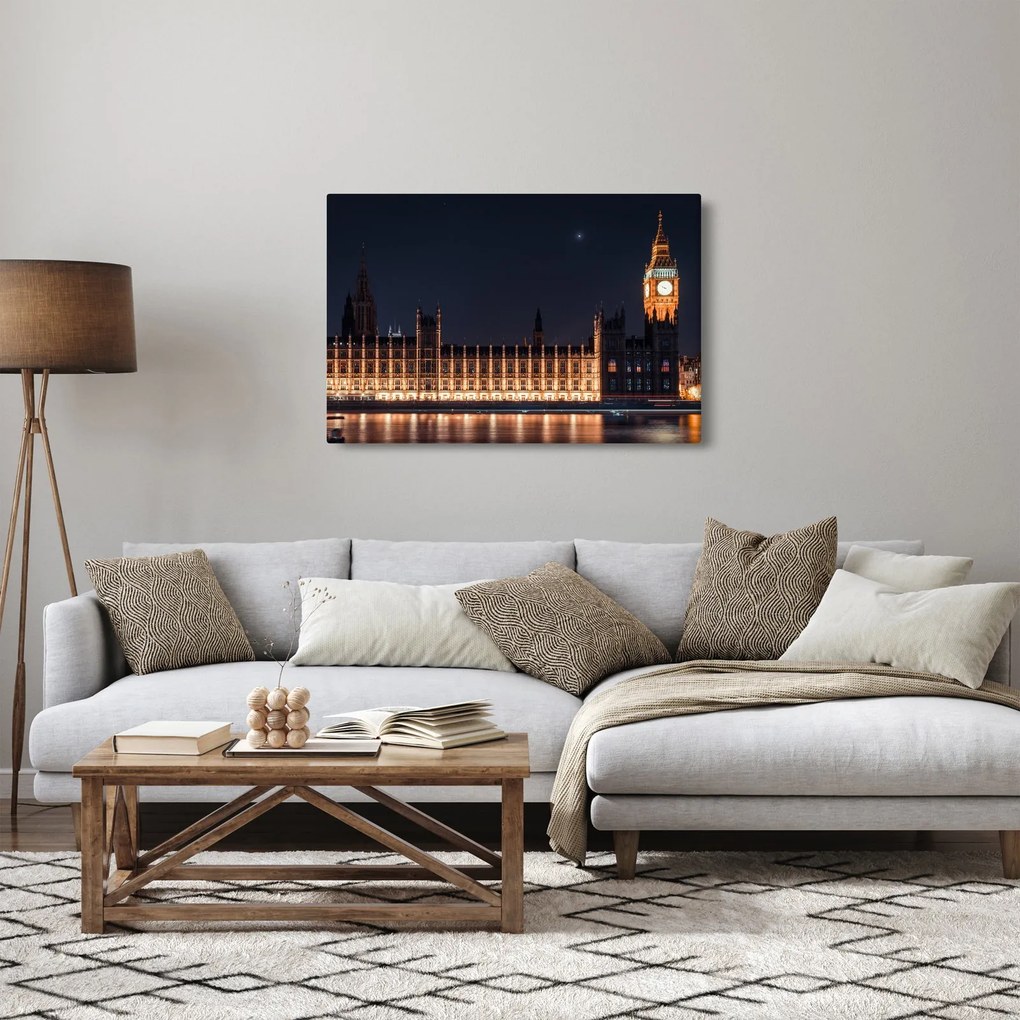 Tablou cu Big Ben din Londra (90x60 cm)