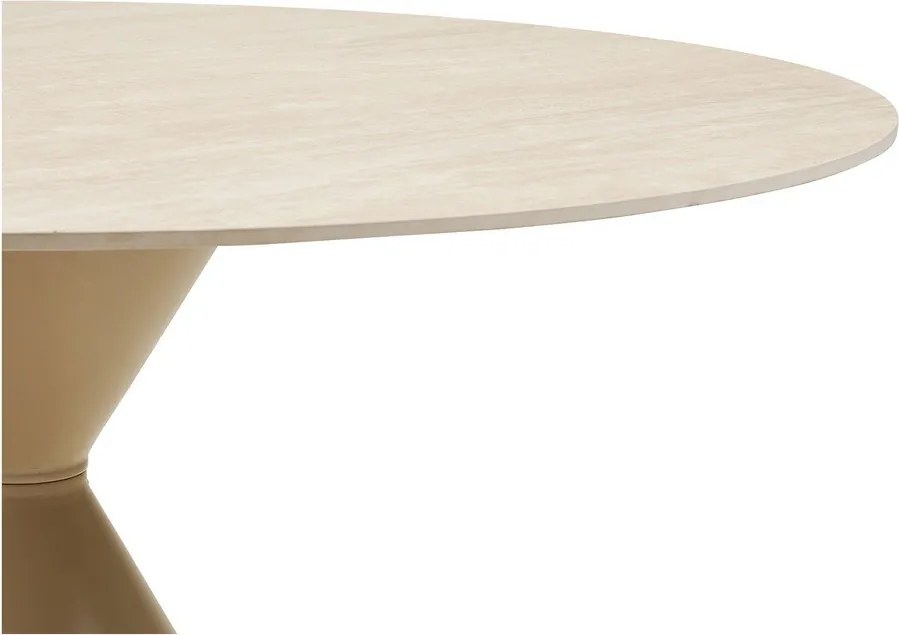 Masă de dining rotundă cu blat ceramic ø 120 cm Annecy – House Nordic