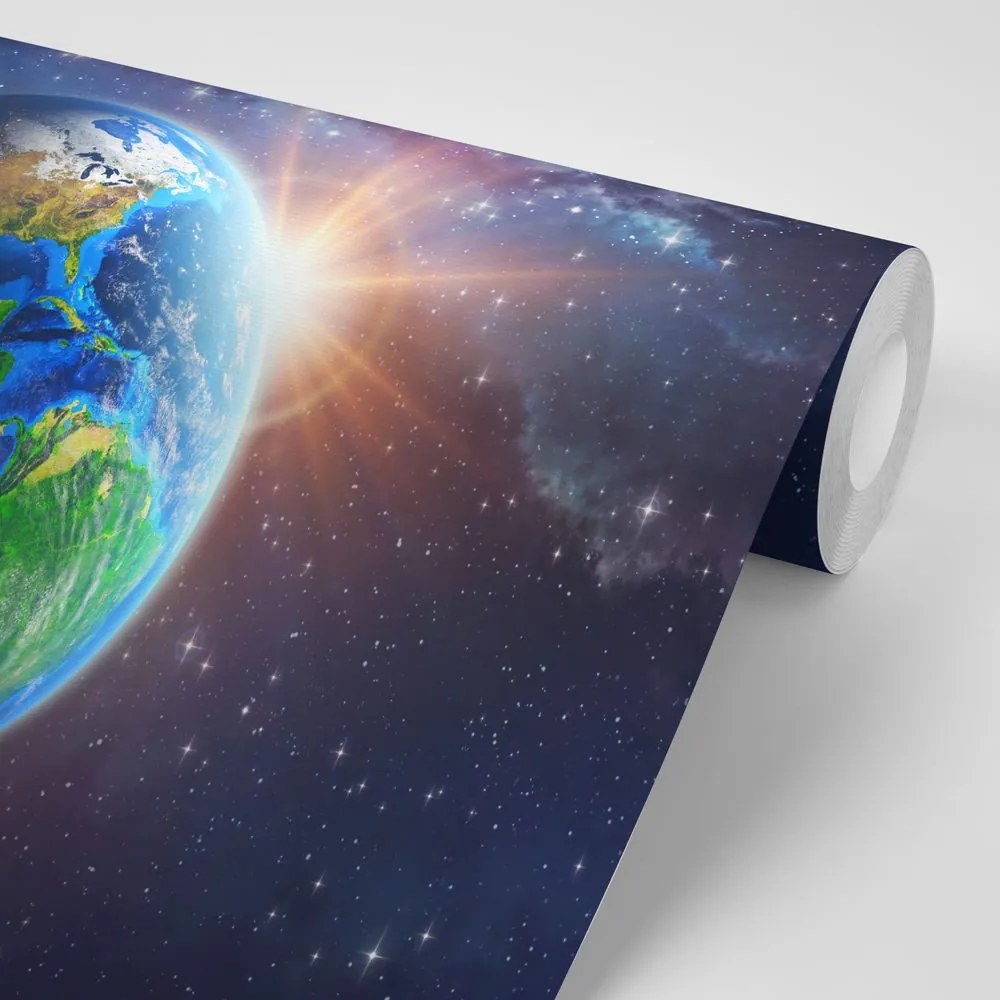 Tapet planetă albastră Pământ