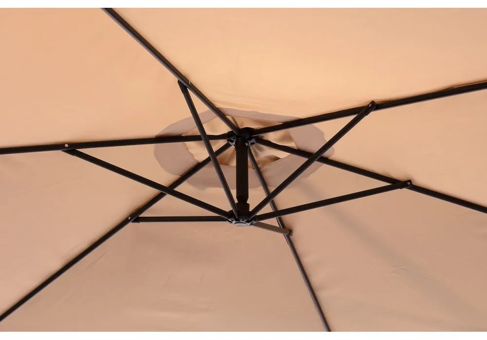 Umbrelă de soare bej ø 300 cm Happy Sun – Bonami Essentials