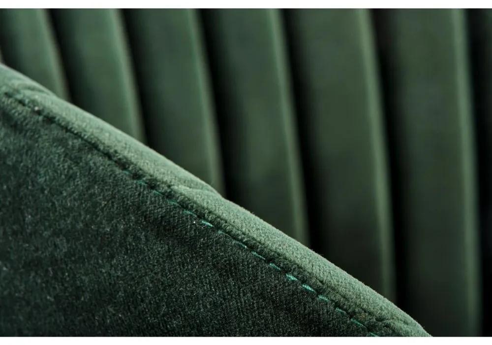 Scaun de bucaterie Rolland, verde/negru