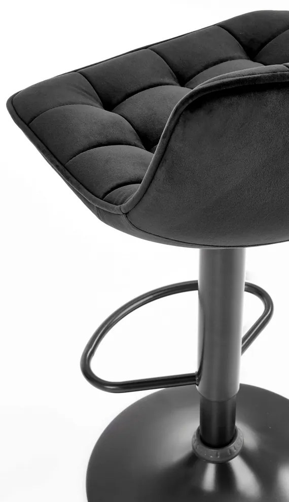 Scaun de bar Kinsley, negru