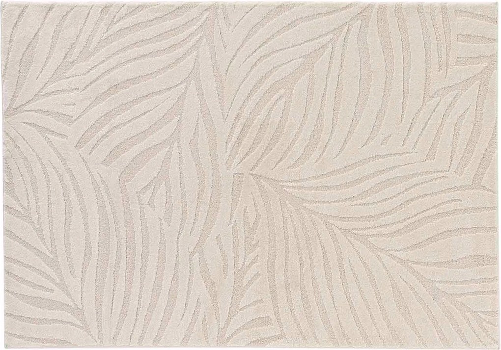 Covor de sufragerie ANKARA, bej, model frunze