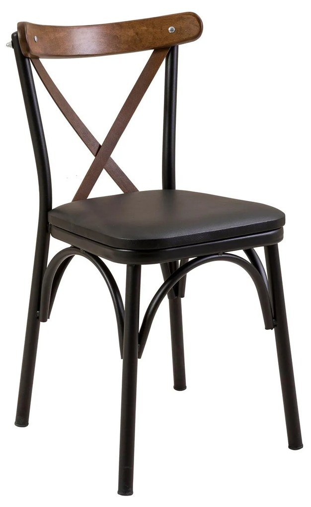 Set mobilier sufragerie Duvasa 12 (negru) (pentru 2 persoane). 1095033