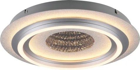 JUST LIGHT. 15089-21 - plafonieră LED CICHIO LED/36W/230V crom mat