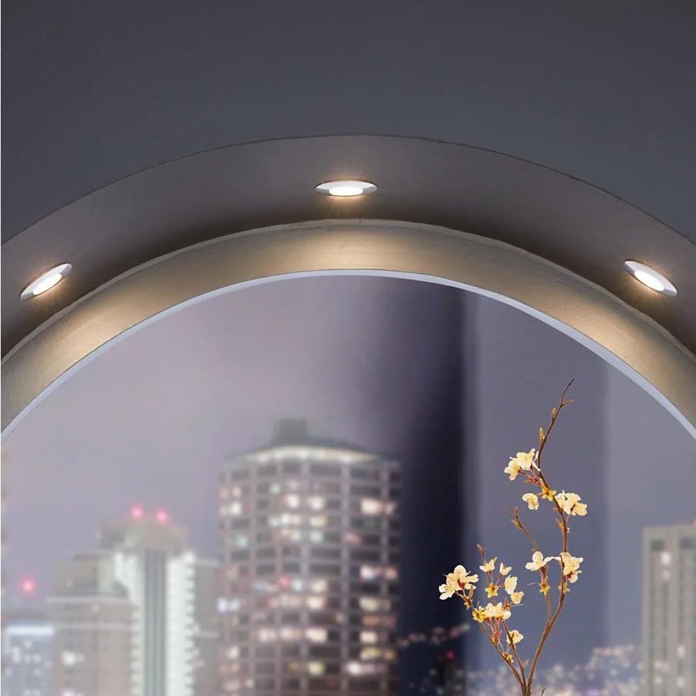 Eglo 95816 - Set de 3 spoturi încastrate PINEDA LED/6W/230V