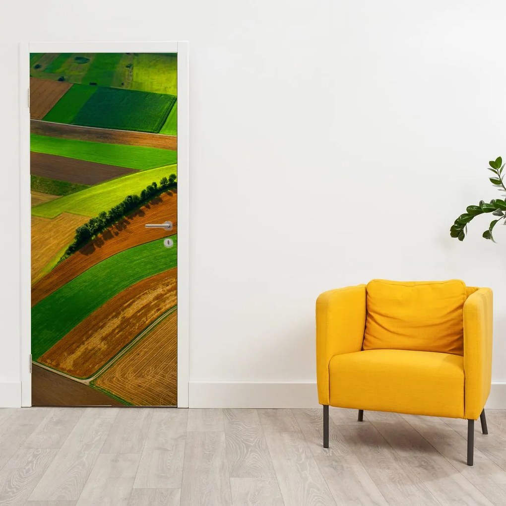 Fototapet pentru ușă - Câmp (95x205cm)