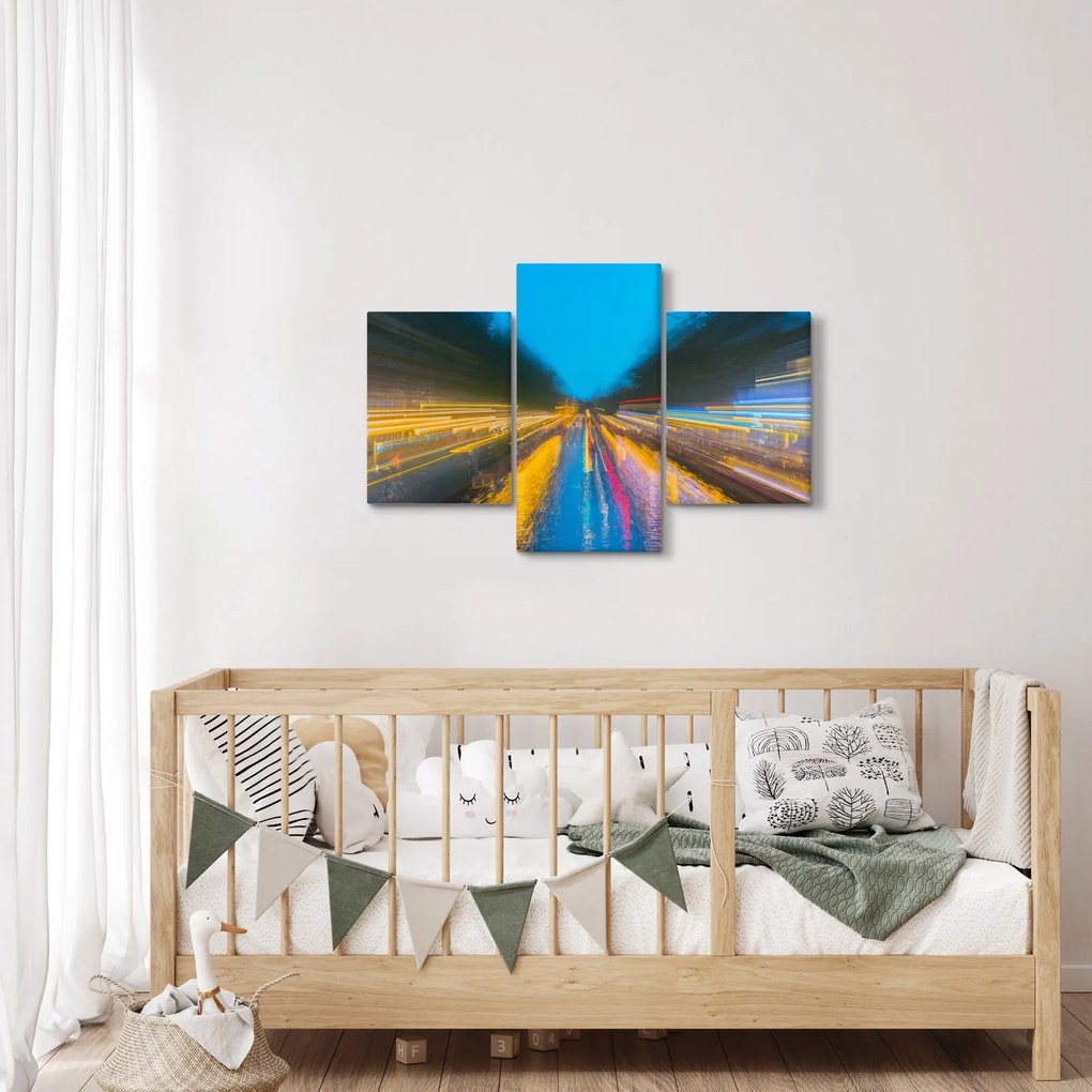 Tablou - Pictură abstractă (90x60 cm)