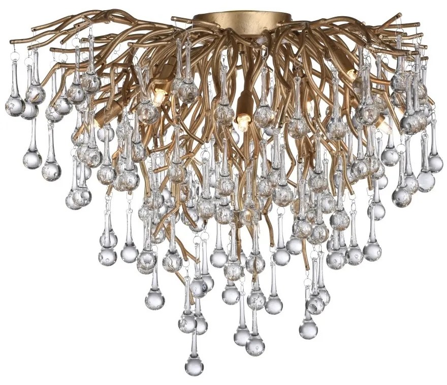Lustra aplicata design magnific ICICLE alama antic, D-50cm