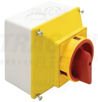 Intrerupator principal P-O cu lacat 25A 4 poli IP44 TKFL-25TS TRACON