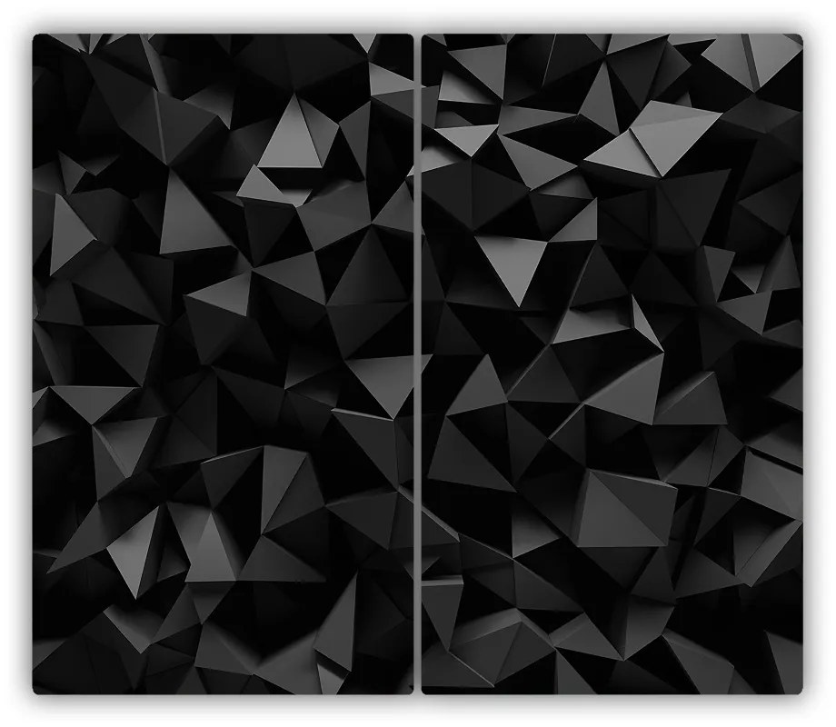 Tocator din sticla 3d abstracție