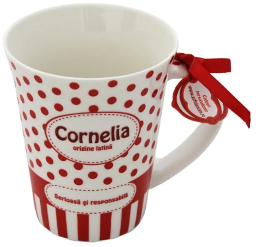 Cană din porțelan personalizată Cornelia