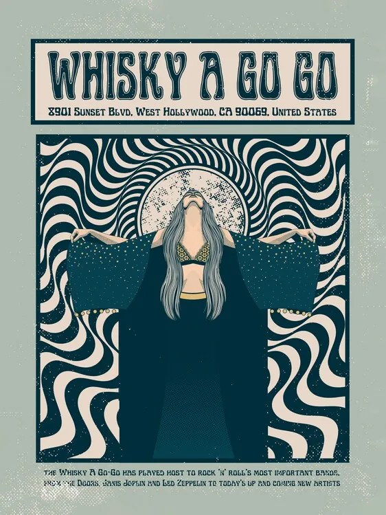 Ilustrație Whisky A Go Go, Retrodrome