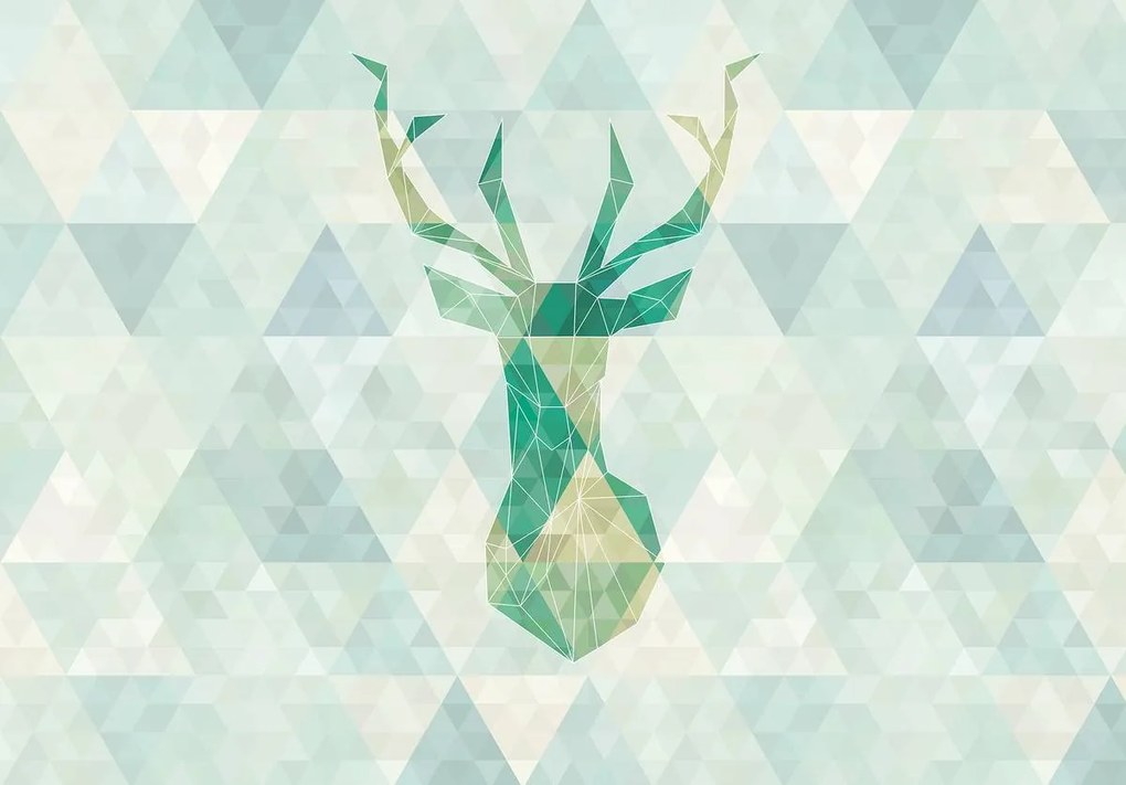 Fototapet - Cerb - verde (152,5x104 cm)