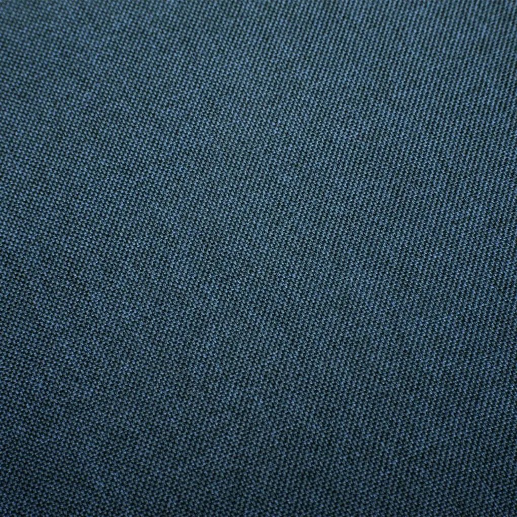 Scaune de masa pivotante, 4 buc., albastru, textil 4, Albastru