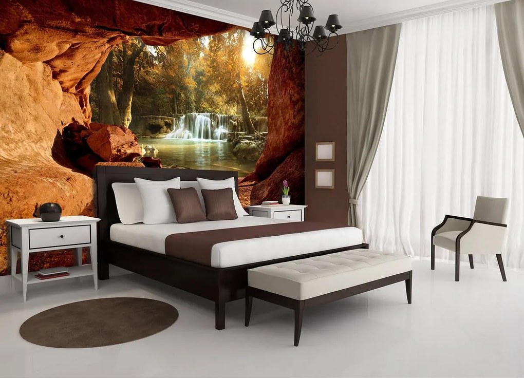 Fototapet - Canion - pădurea (152,5x104 cm)