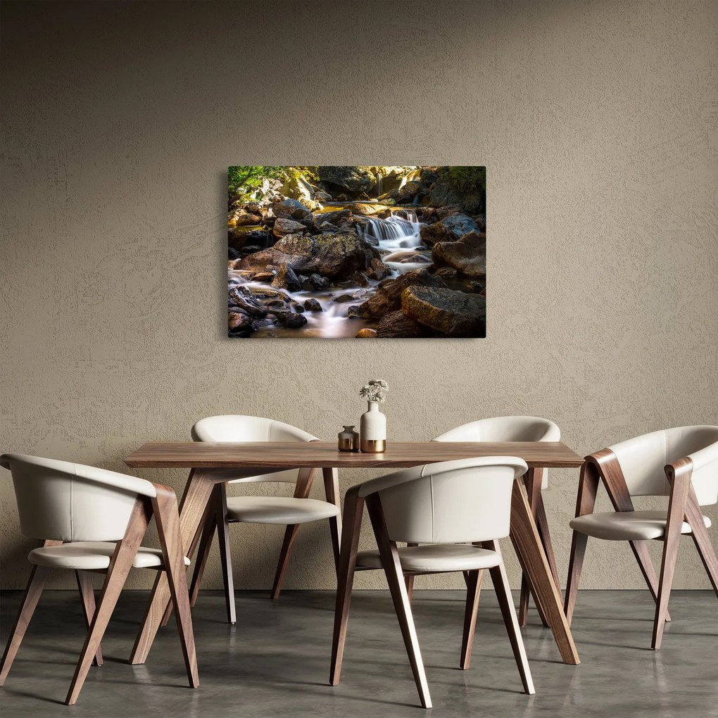 Tablou cu râul pietros (90x60 cm)