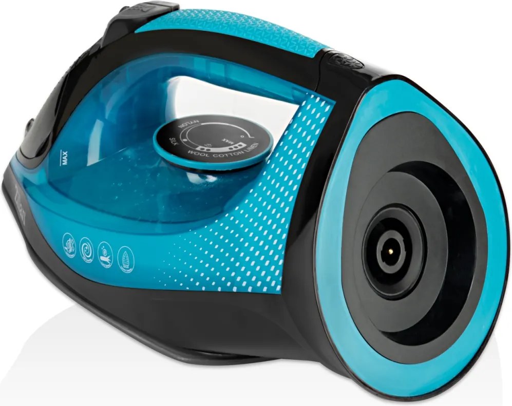 Fier de calcat Zilan ZLN0989, 2200W, Anti Calcar, Folosire cu sau fara cablu, Cablu rotativ 360, Termostat reglabil, Albastru