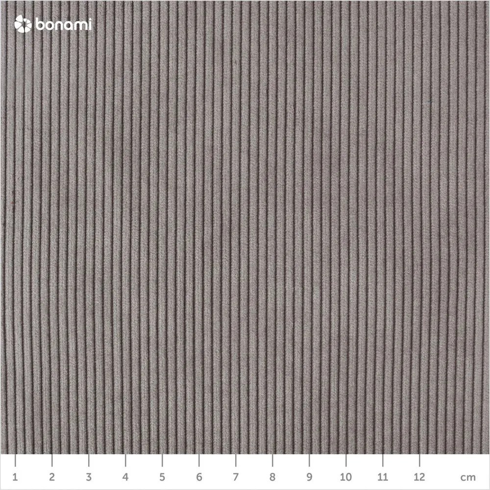 Scaune de dining gri balansoar 2 buc. tapițate Ridge Kink Rib – Zuiver