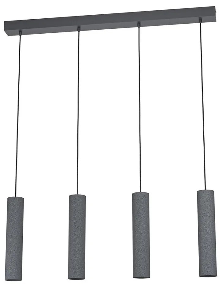 Lustră LED pe cablu MENTALONA 4xGU10/4,5W/230V Eglo 39822