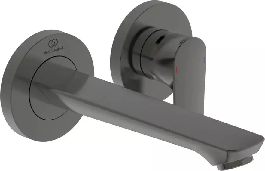 Baterie lavoar incastrata Ideal Standard Connect Air pipa 19 cm gri Magnetic Grey fara corp ingropat