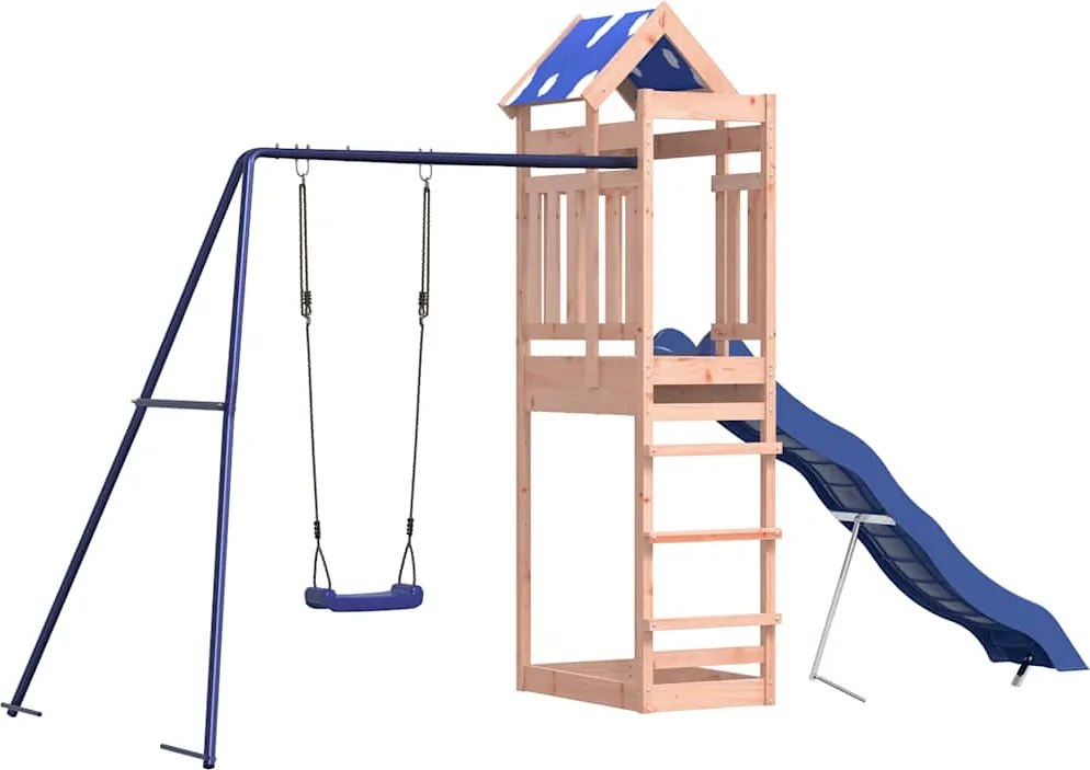 vidaXL Set de joacă pentru exterior, lemn masiv de douglas