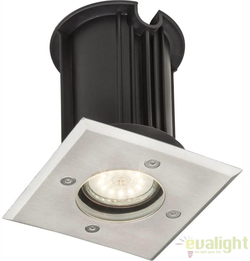 Spot incastrabil de exterior din otel inoxidabil GU10 si protectie IP67 STYLE II 31101 GL