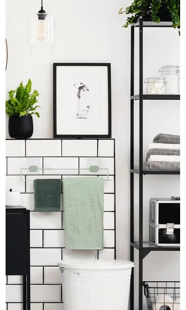 Suport pentru prosoape autoadeziv din metal Grena – Compactor