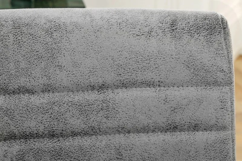 Set 2 scaune cu brate Loft vintage gri/ negru