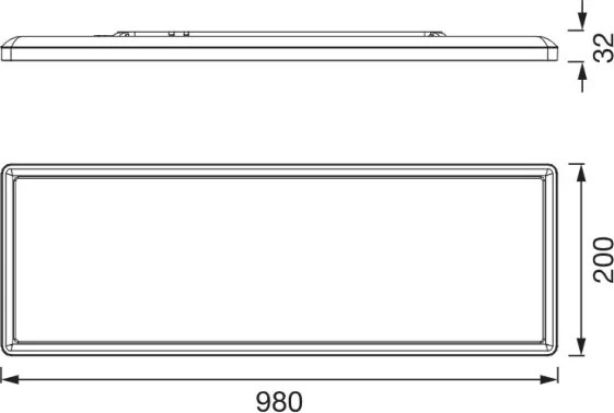 Osram - Lampă de tavan LED PLANON EASYFIX LED/30W/230V 2800/4000/6000K IP54 alb