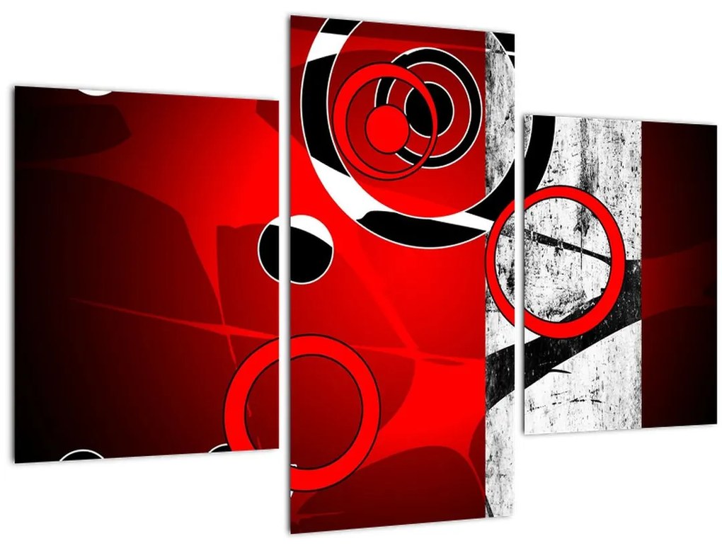 Tablou cu abstracție (90x60 cm)