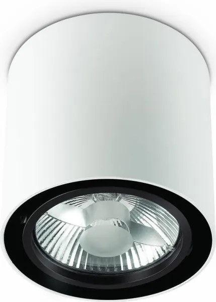 Plafoniera, Spot aplicat diametru 15cm, MOOD PL1 BIG ROUND BIANCO 140872