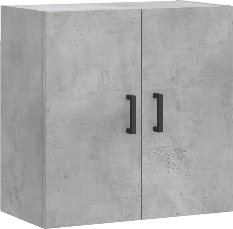 vidaXL Dulap de perete, gri beton, 60x31x60 cm, lemn compozit
