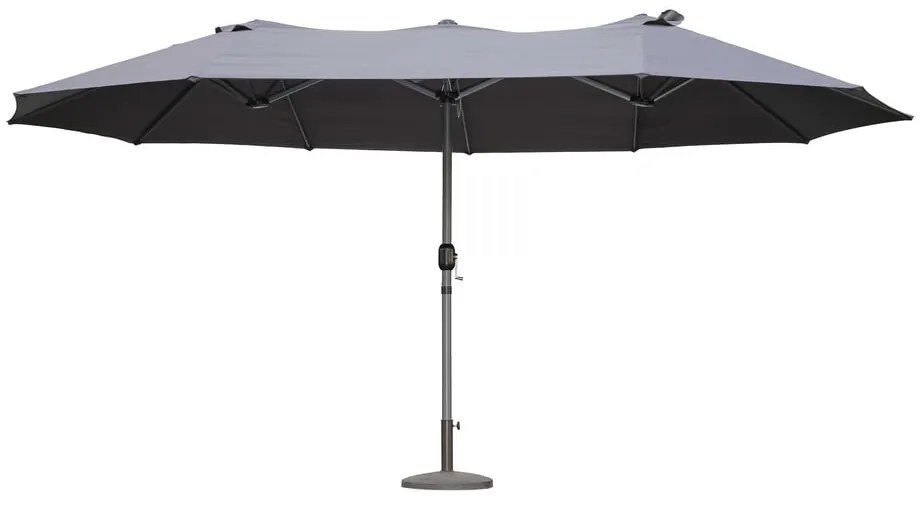 Umbrelă de soare maro deschis 265x460 cm – Garden Pleasure