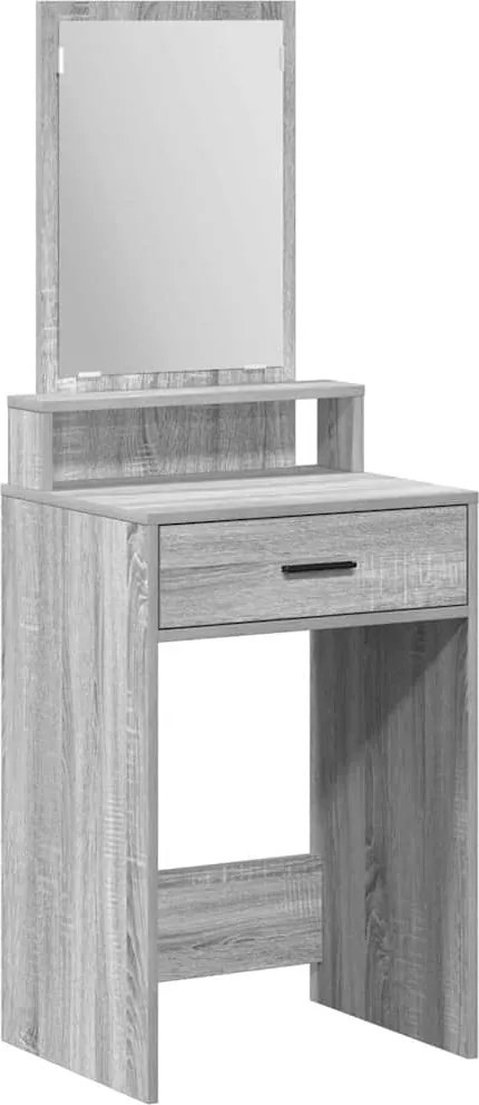 vidaXL Masă de Machiaj Gri Sonoma 50 x 41 x 140 cm Lemn compozit
