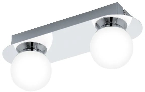 Abajur de rezervă din sticlă Eglo MOSIANO d. 8 cm alb