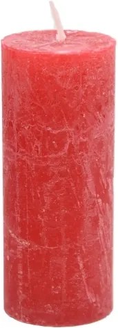 Lumanare, rosu, 5x12 cm