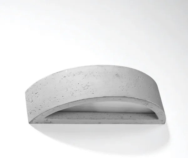 Aplică ATENA 1xE27/60W/230V beton Sollux SL.0994