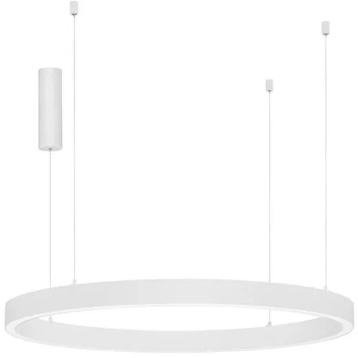 Lustra LED suspendata design circular STING White 100cm