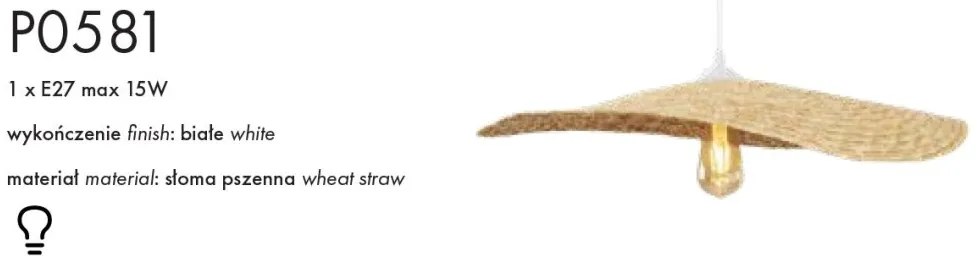 Lustra stil modern natural Nap