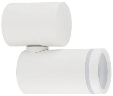 Spot de perete JET SET 1xGU10/10W/230V alb