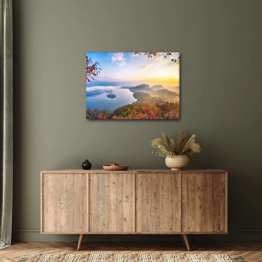 Tablou - Lacul Bled (70x50 cm)