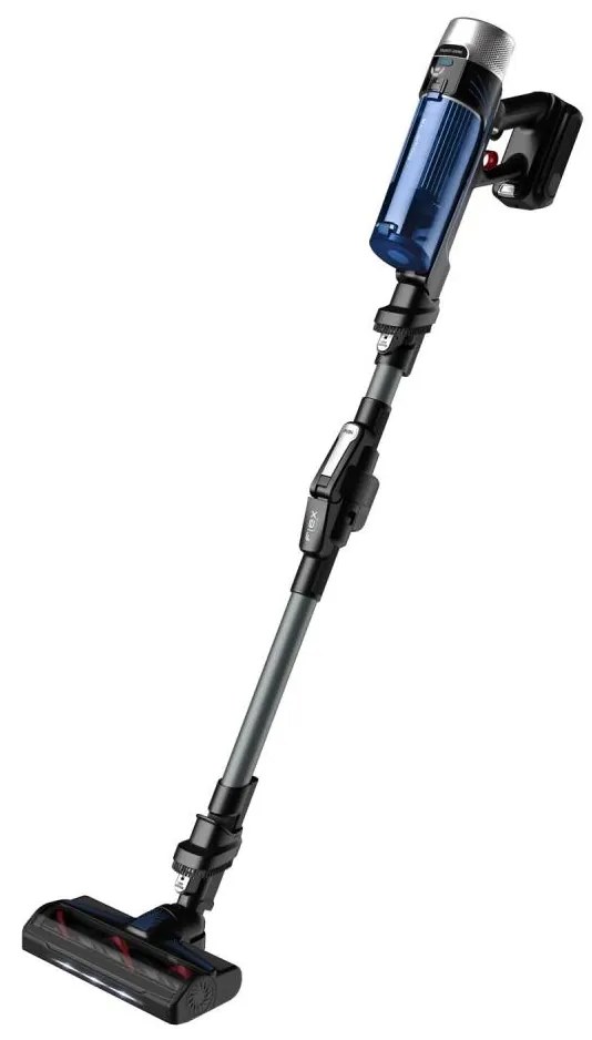 Aspirator vertical Rowenta X-FORCE FLEX ANIMAL AQUA AUTO 4in1 250W/230V negru/albastru