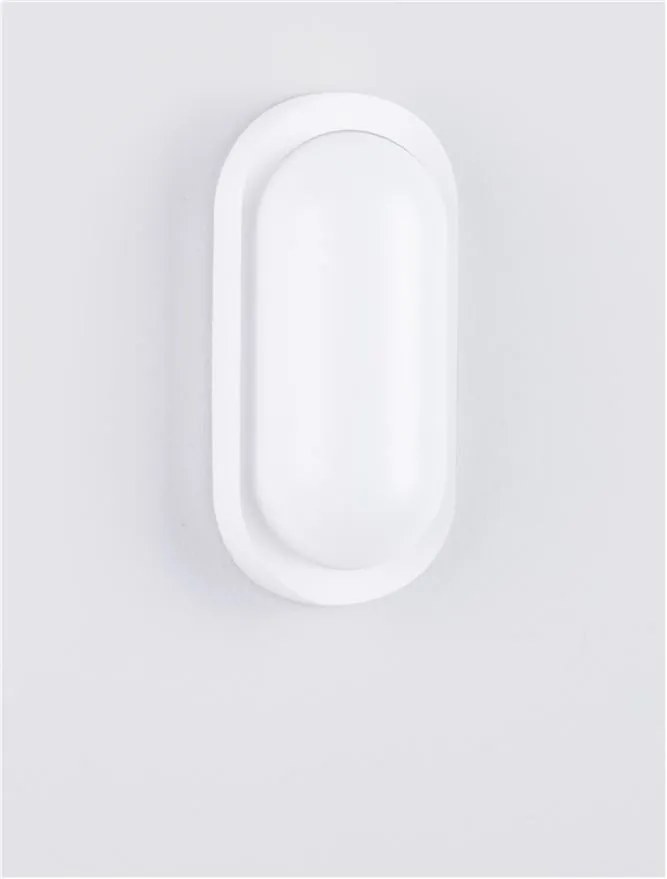 Mini Aplica LED de perete exterior, IP65, TIEPOLO alba